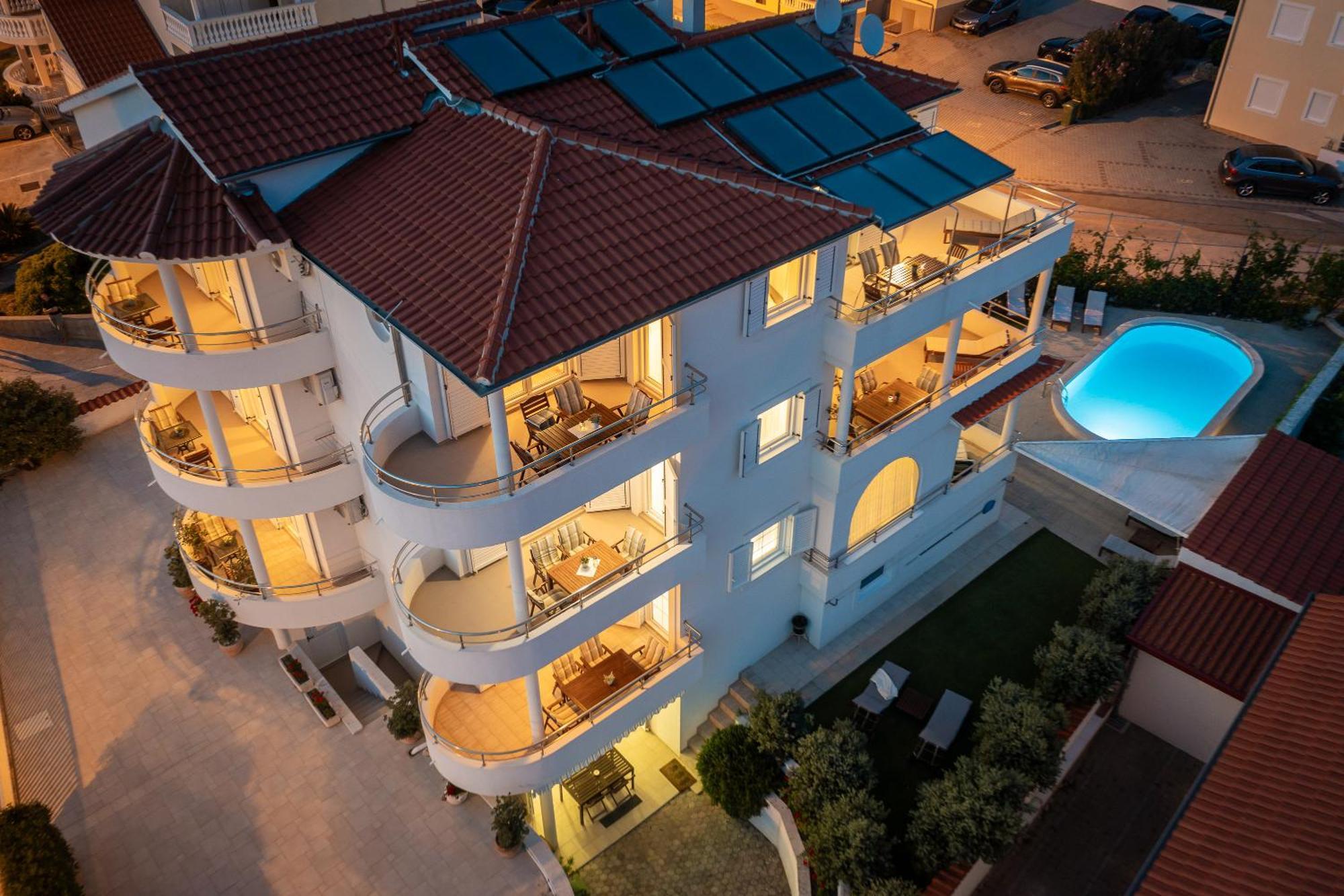 Apartments Tihi III Vodice Esterno foto